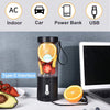 Blender Portable 530 ml pour milk-shakes et smoothies, mini bouteille de jus personnelle