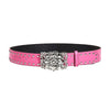 Ceinture boucle florale