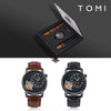 TOMI Ensemble de montres de travail pour hommes